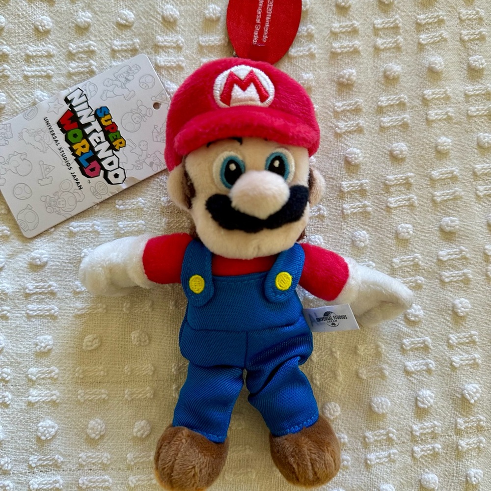 Mario Plush keychain from Japan
